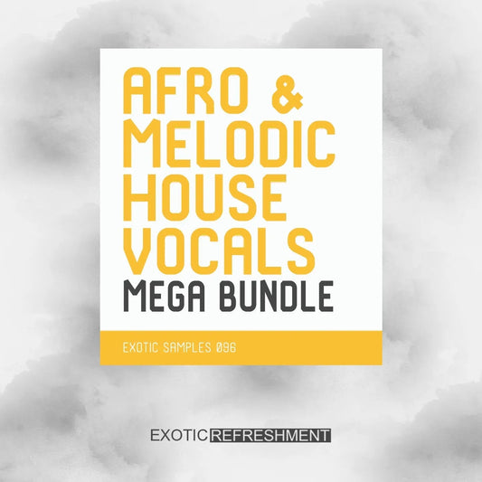 Afro Melodic House Vocals Mega Bundle - Vocal Sample Pack