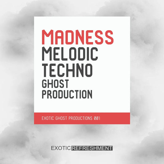 Madness - Melodic Techno Ghost Production - Full Rights